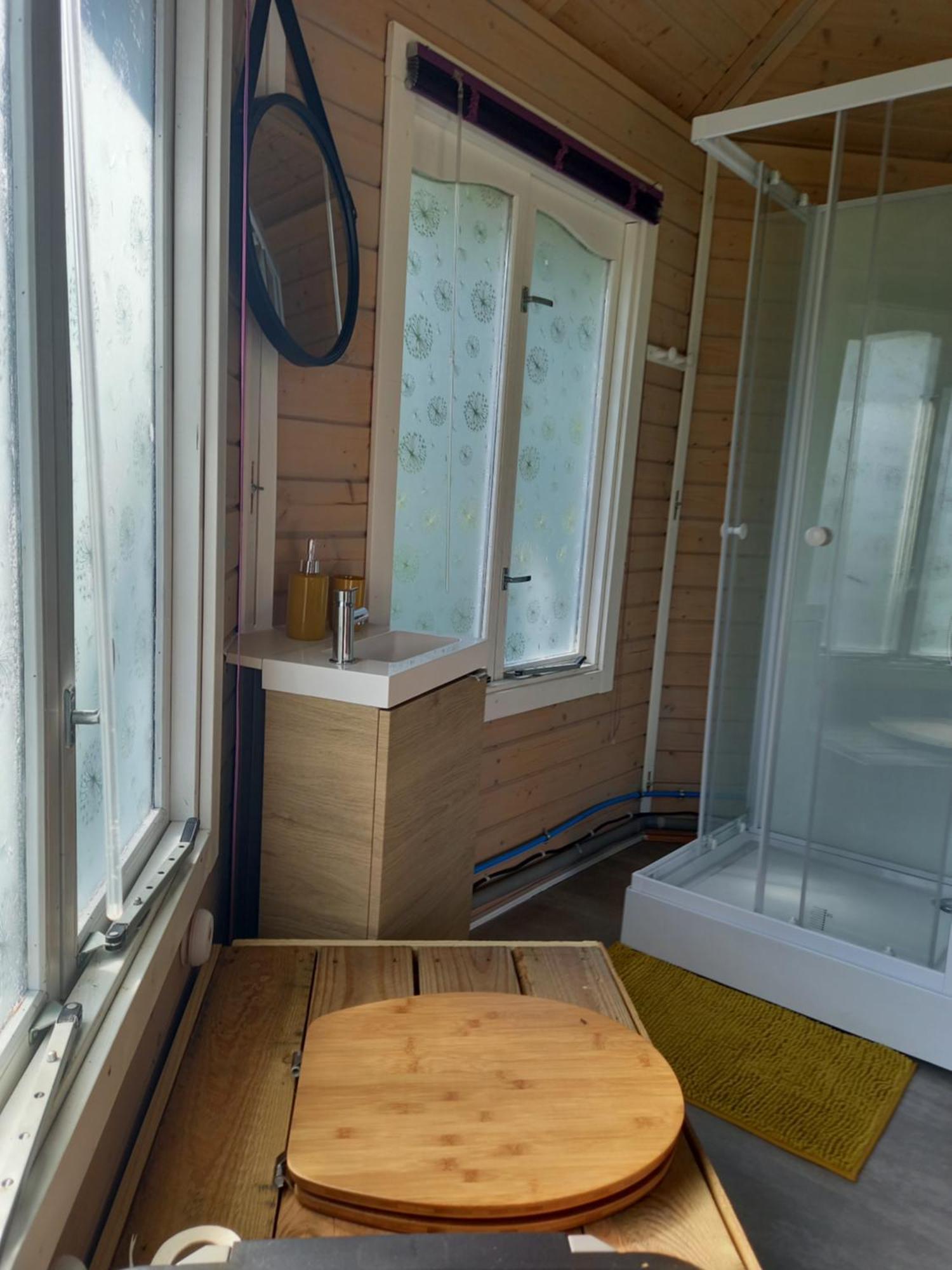Chalet Au Coeur De La Nature Le Grand-Lucé Екстериор снимка
