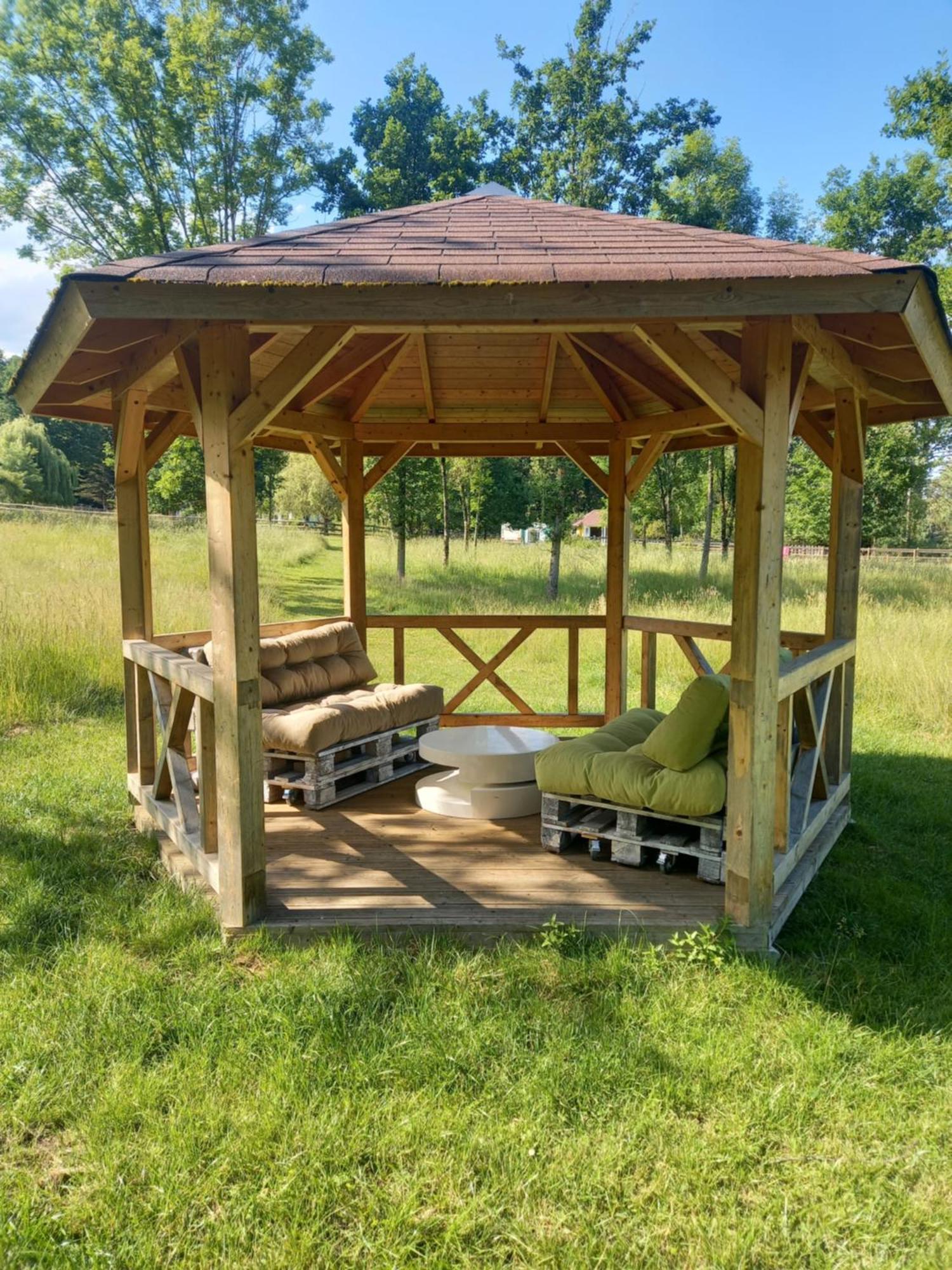 Chalet Au Coeur De La Nature Le Grand-Lucé Екстериор снимка