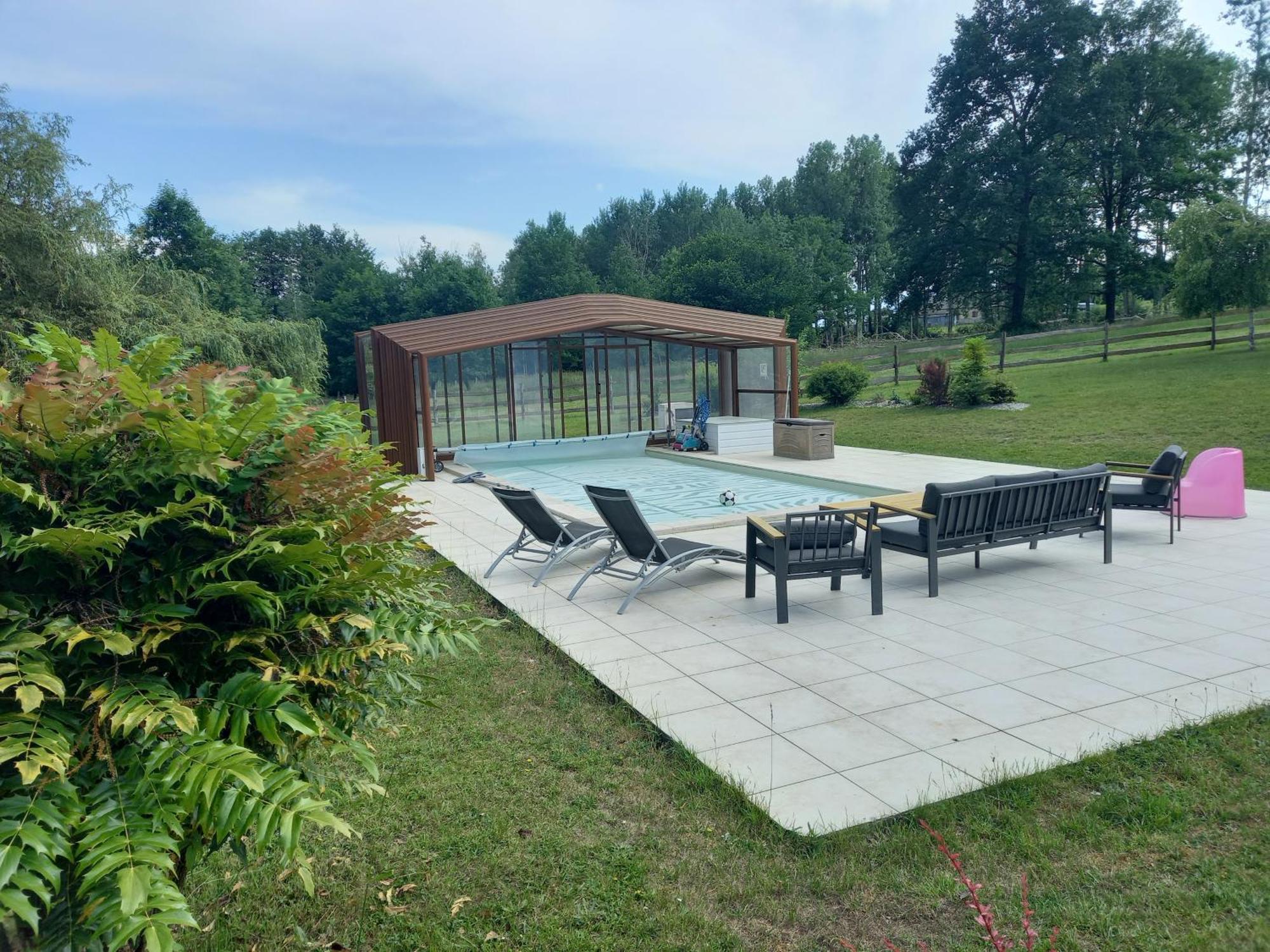 Chalet Au Coeur De La Nature Le Grand-Lucé Екстериор снимка