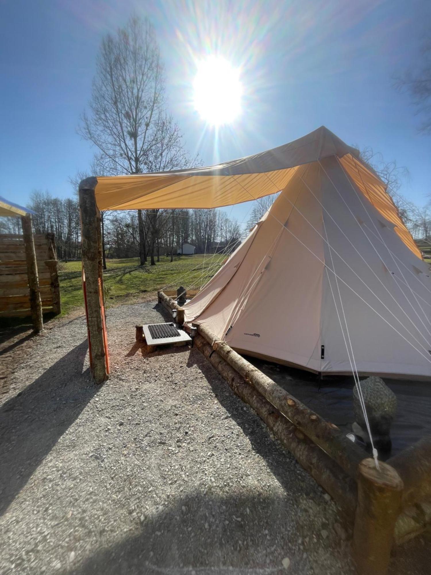 Chalet Au Coeur De La Nature Le Grand-Lucé Екстериор снимка